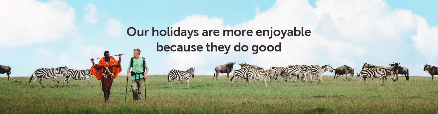 All our holidays support local communities & nature